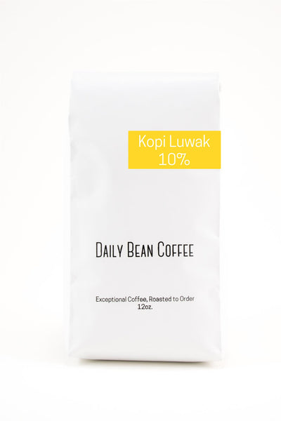 Kopi Luwak 10% Blend - Daily Bean Coffee 