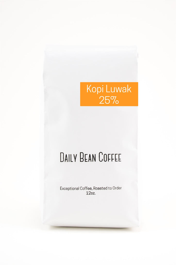 Kopi Luwak 25% Blend - Daily Bean Coffee 